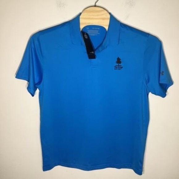 Under Armour Mens The Performance Polo Golf Polo Blue Size XL NWT - Picture 2 of 10